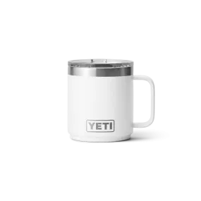 10 oz. / 295ml Stackable Mug w/ Magslider Lid - White