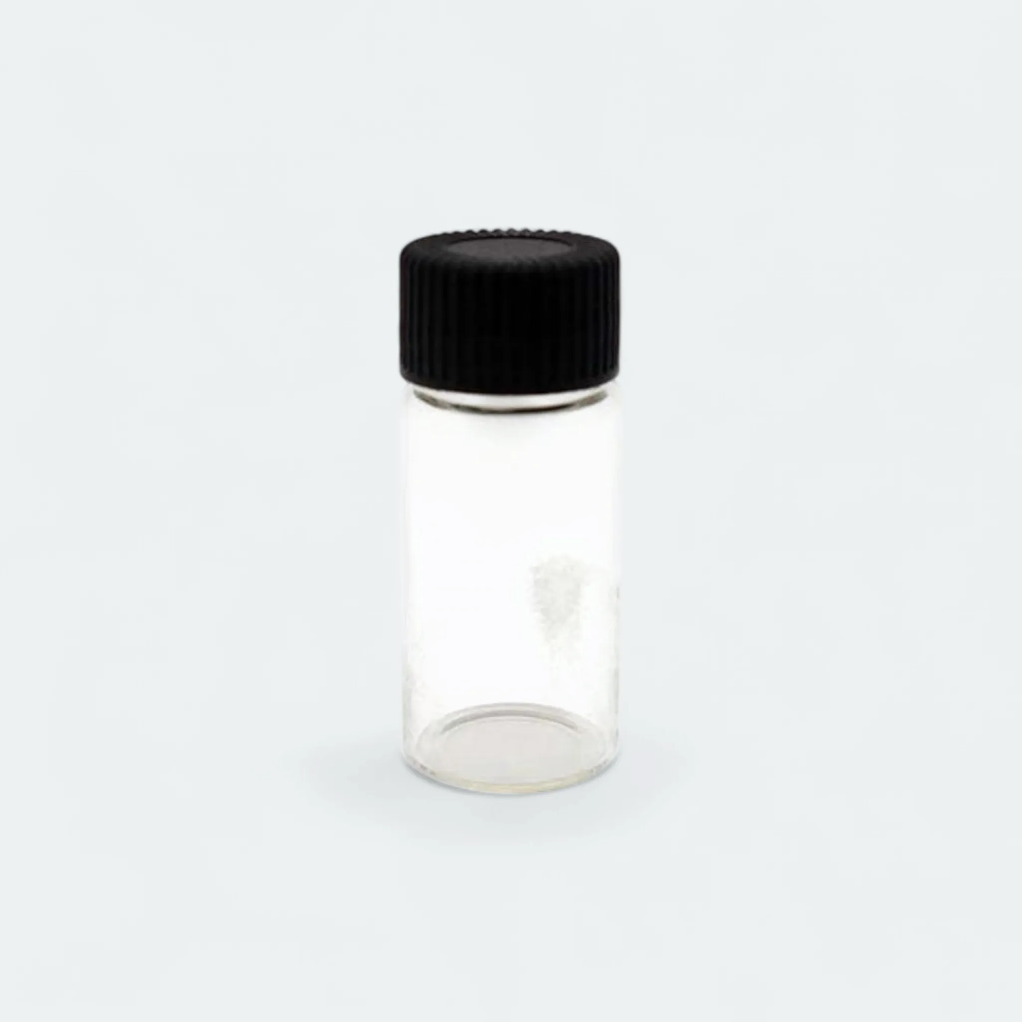 10ml Glass Bottle Vial Flint with Cap Lid Black Expe Liner