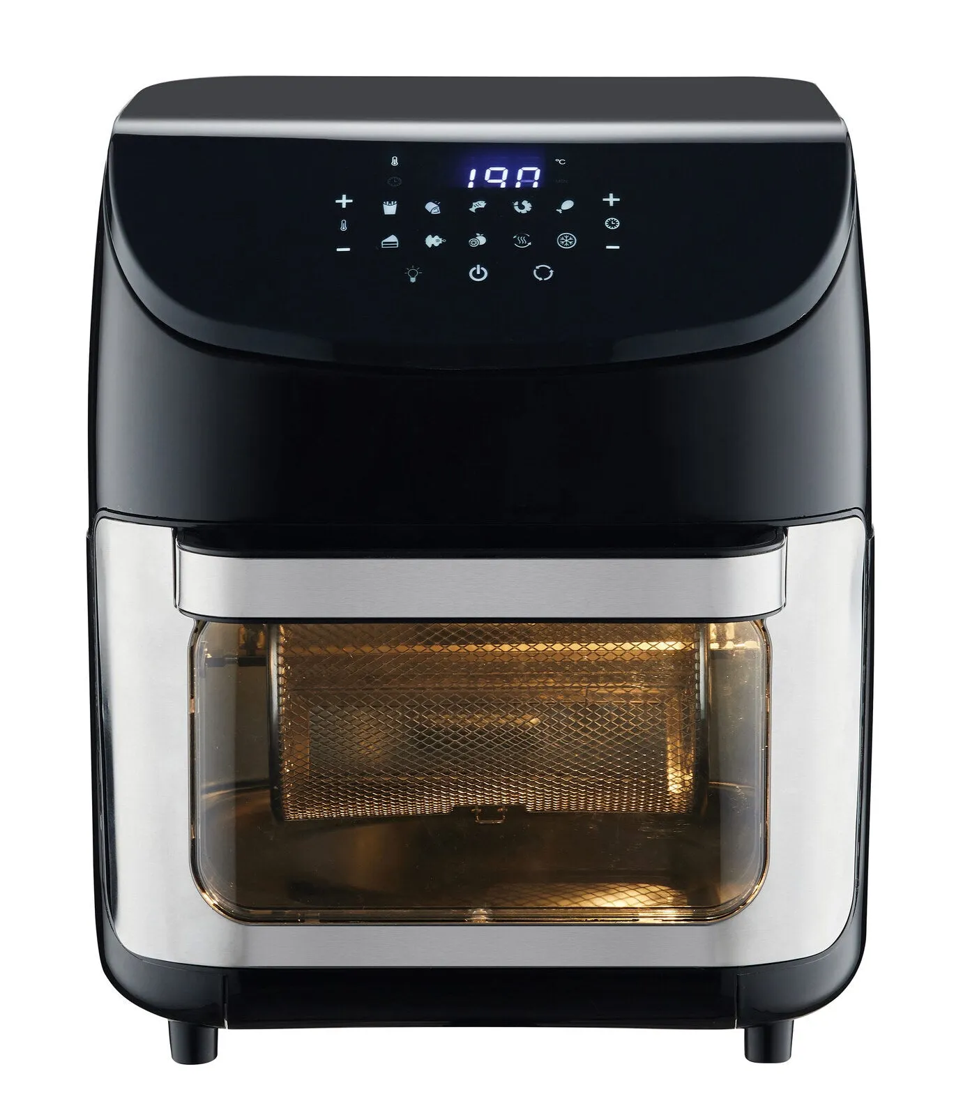 12L Digital Air Fryer with 200C 7 Cooking Settings & Rotisserie Function