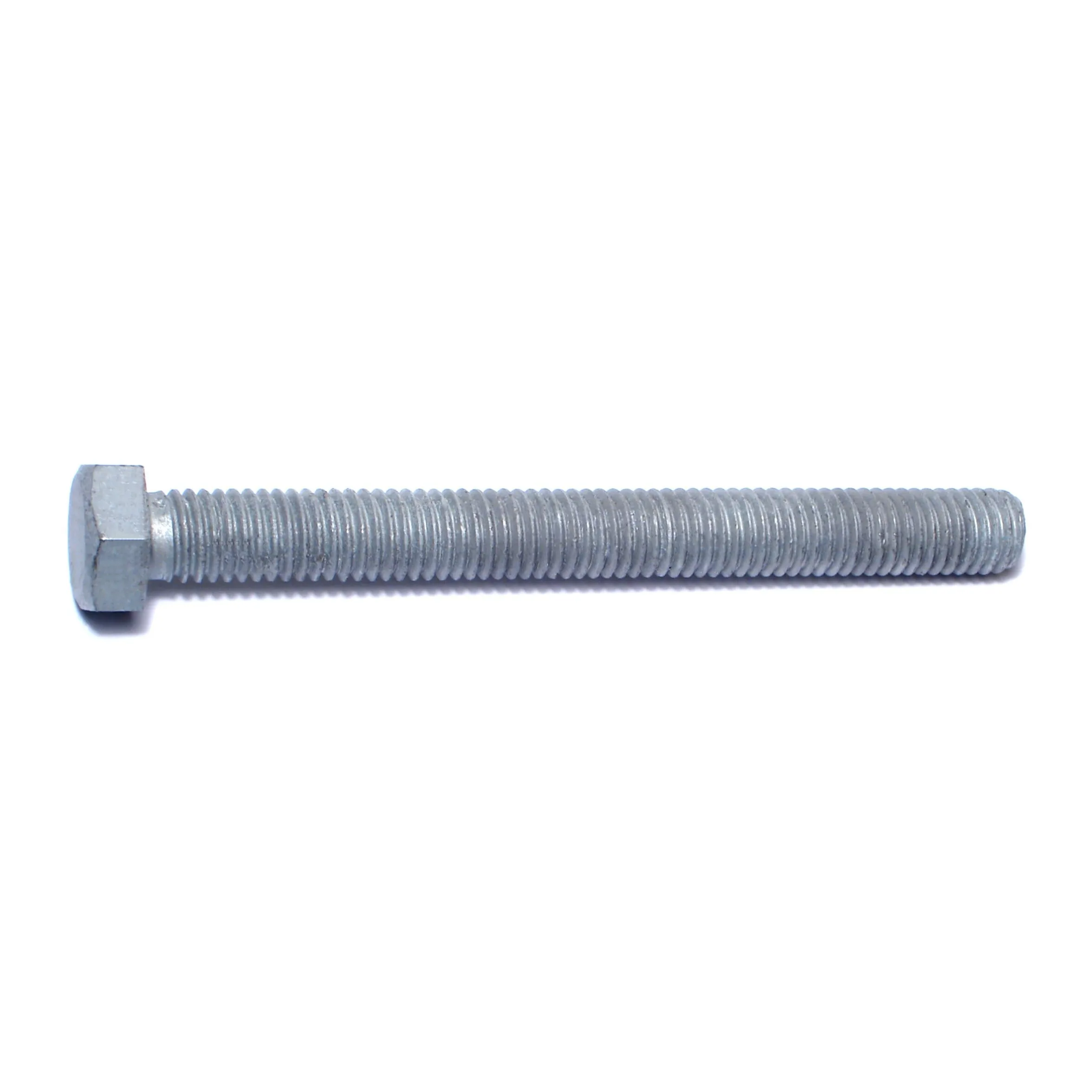 1/2"-13 x 5" Hot Dip Galvanized Steel Coarse Thread Hex Cap Screws (25 pcs.)