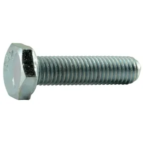 1/4"-28 x 2-3/4" Zinc Plated Grade 5 Steel Fine Thread Hex Cap Screws (8 pcs.)