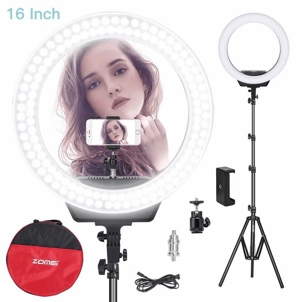 16'' Led Lighting Lamp With Stand For Makeup Video Shooting YouTube