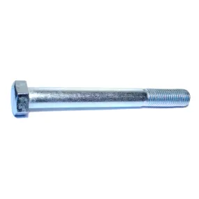 1"-8 x 9" Zinc Grade 5 Hex Cap Screws (4 pcs.)