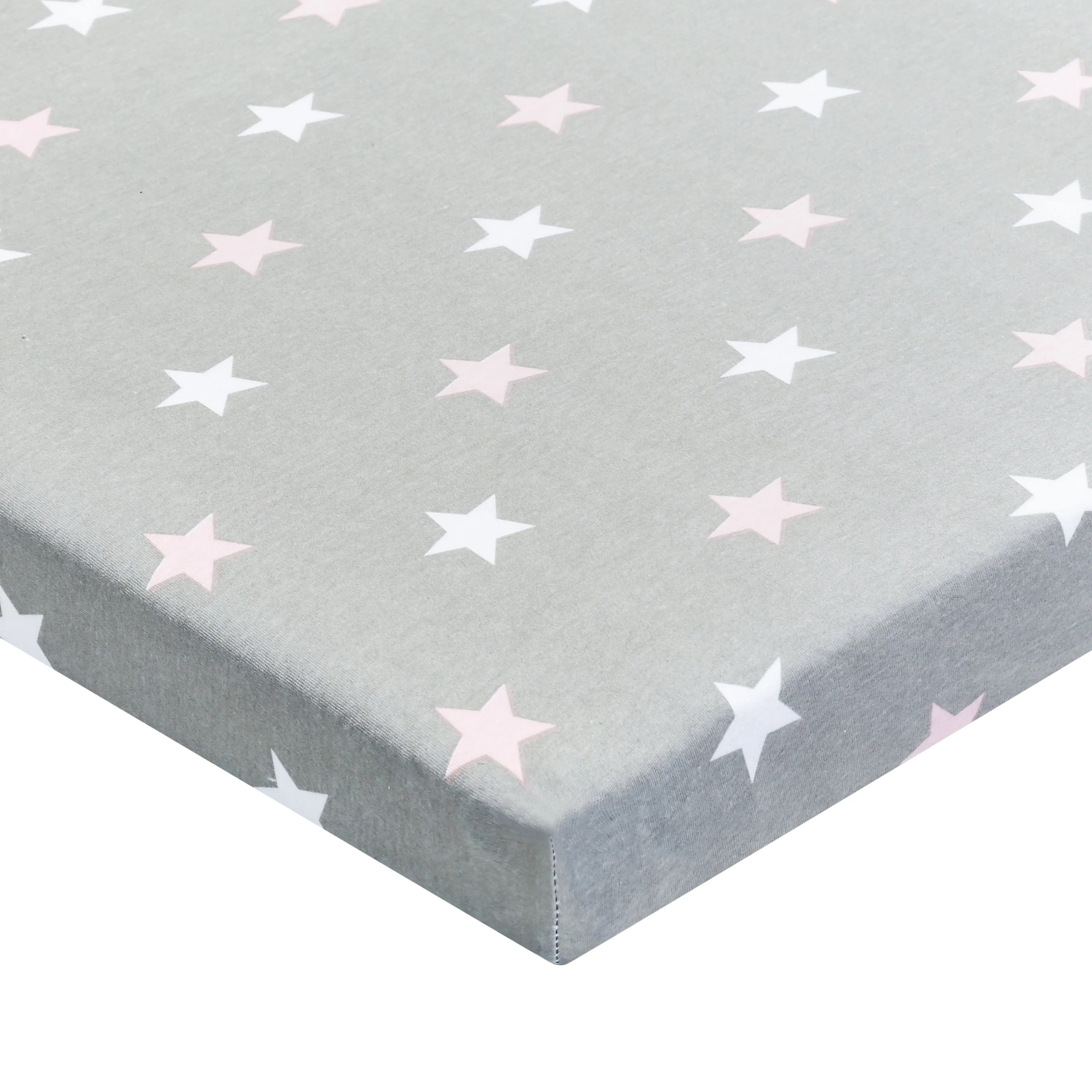 2 Pack n Play and Portable Crib Mattress Sheets - Owls/Stars