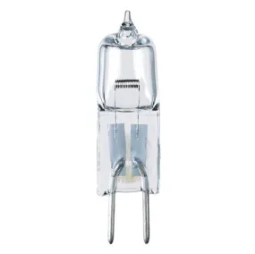 20 Watt T3 JC Halogen Low Voltage Clear GY6.35 Base, 12 Volt, Box