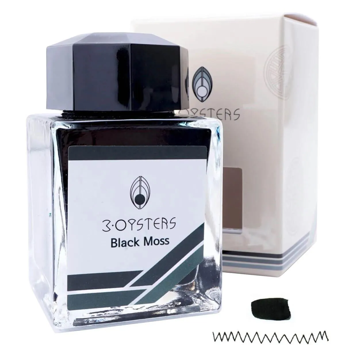 3 Oysters Ink Bottle - Delicious, Black Moss, 38 ml | 06OYS001