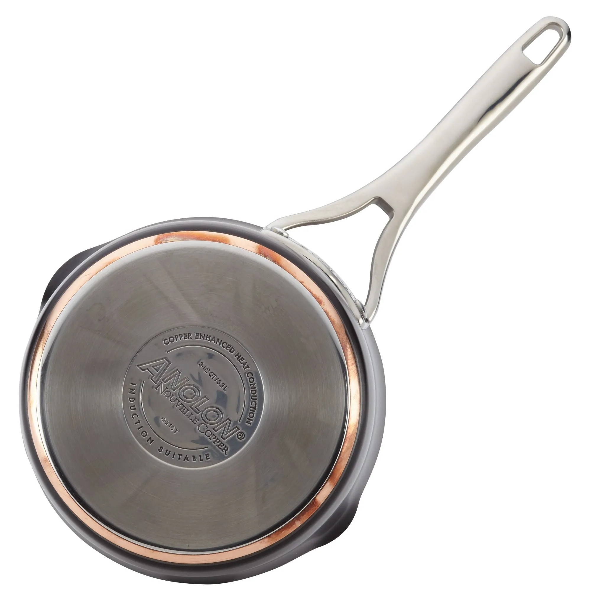 3.5-Quart Straining Saucepan