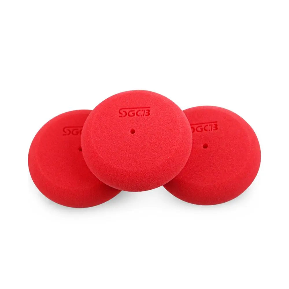 3.7” Edgeless Hand Polishing Foam Wax Applicator Pad Kit