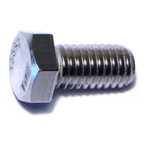 3/8"-16 x 3/4" 18-8 Stainless Steel Coarse Thread Hex Cap Screws (12 pcs.)