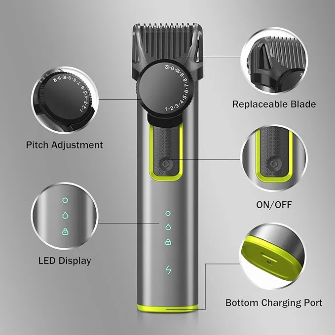 4 in 1 Men's Beard Trimmer Set 677