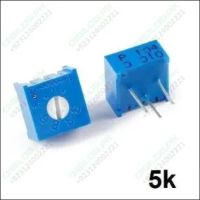 5k Variable Resistor 3386 Single Turn Trimmer Potentiometer