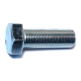 7/8"-14 x 2-1/2" Zinc Grade 5 Hex Cap Screws (15 pcs)