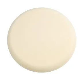 9" Ultra Fine White Foam Finishing Pad with Hook and Loop Backing