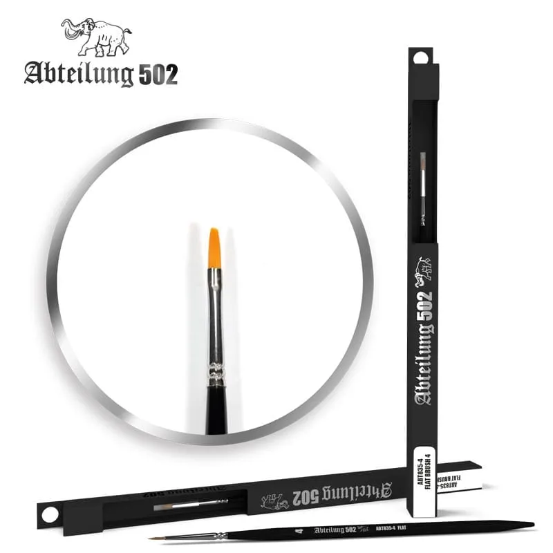 Abteilung 502 - Deluxe Brushes - Flat Brush 4