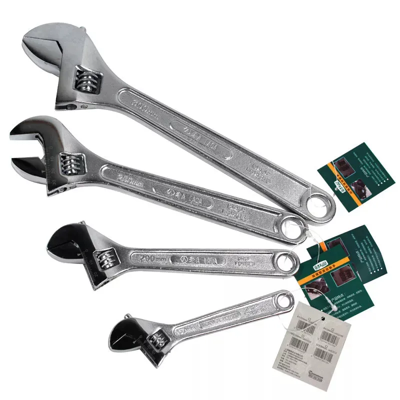 Adjustable Wrench Monkey Wrench Steel Spanner Car Spanner Tools