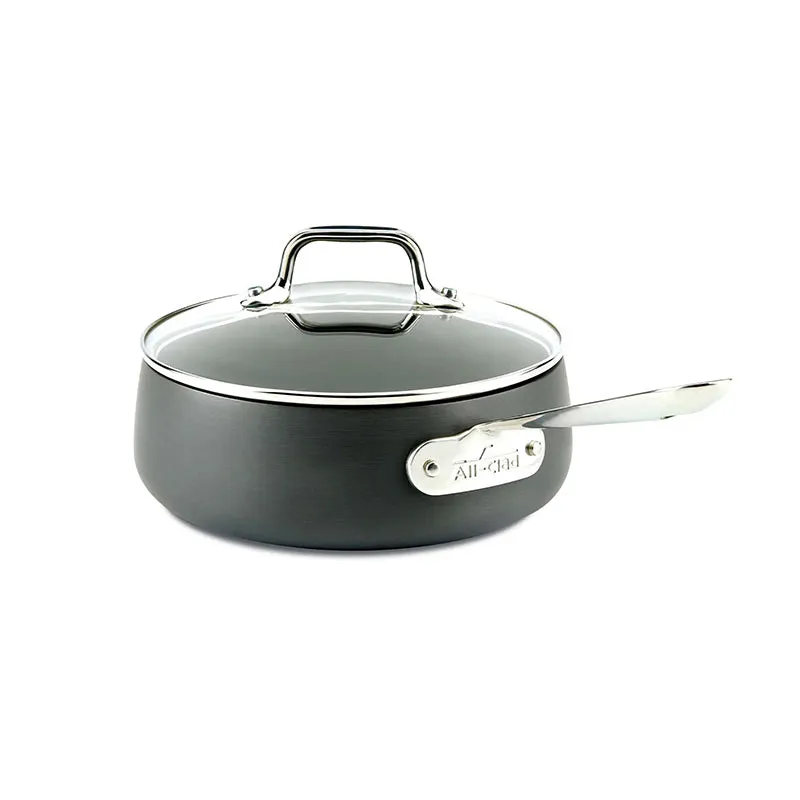 All-Clad HA1 Hard Anodized Nonstick 2.5 Quart Sauce Pan with Lid