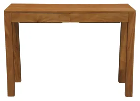 Amsterdam 2 Drawer Desk (Light Pecan)