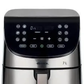 Ariete Air Fryer 1800WCapacity 7LTimer 60 Min12Preset Programsstainless Steel