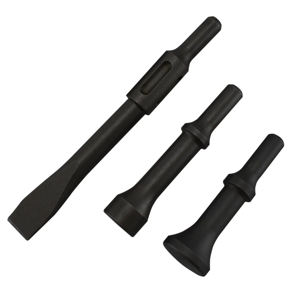 Astro Pneumatic 49803 Chisel And Hammer Bit 3-Piece Set With .498 Shank