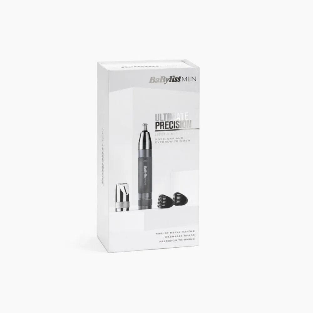 BaByliss Super-X Metal Series Nose, Ear & Eyebrow Trimmer 7066U