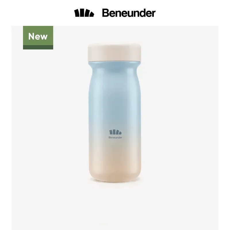 BENEUNDER Outdoor Portable Insulated Water Bottle 400ML