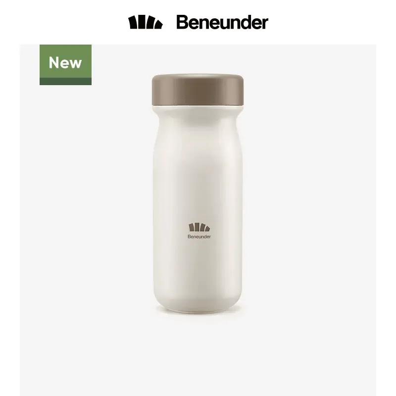 BENEUNDER Outdoor Portable Insulated Water Bottle 400ML