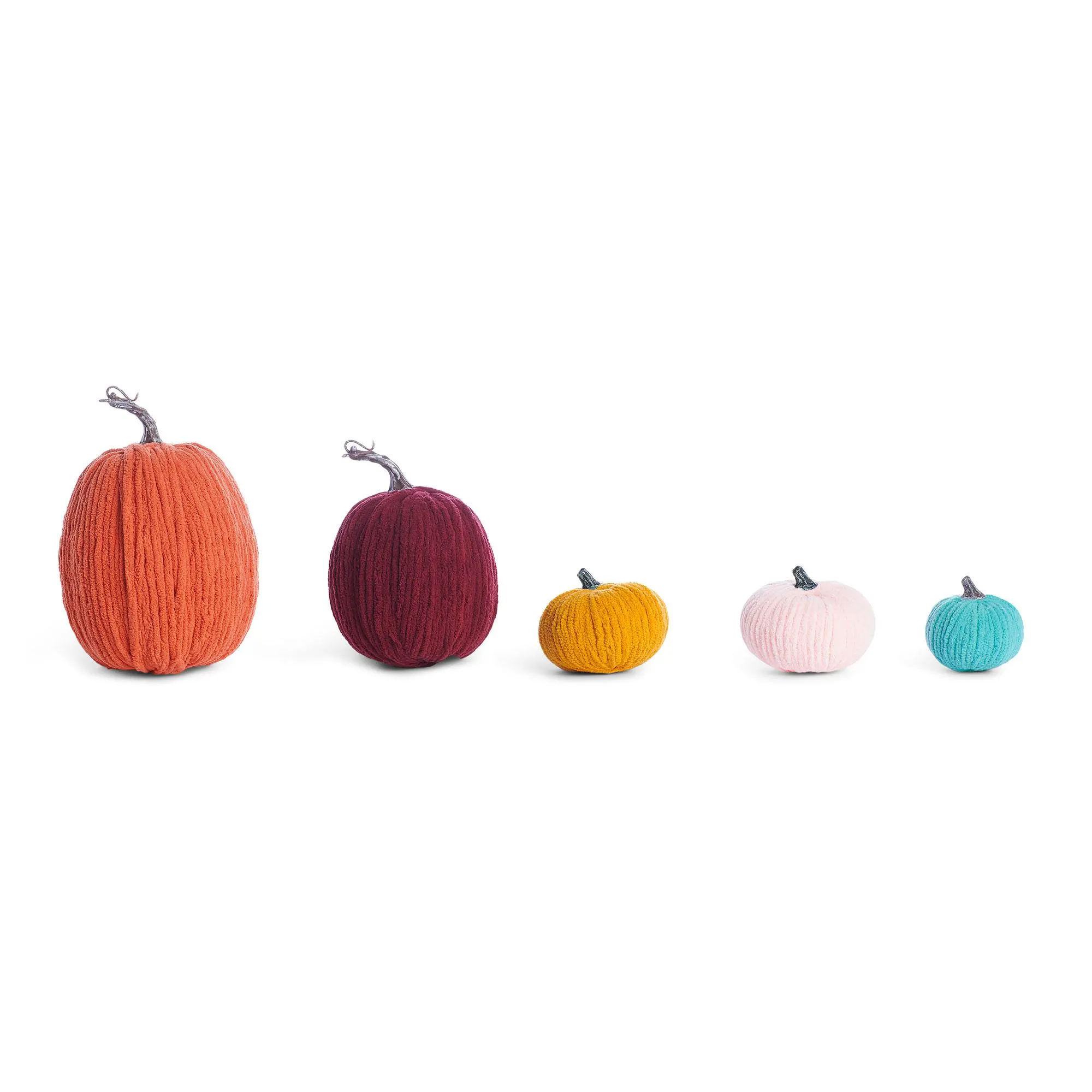 Bernat Craft Yarn Wrapped Pumpkins