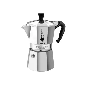 Bialetti Moka Express Aluminium Espresso Maker 6 Cup (270ml)