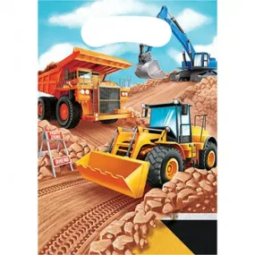 Big Dig Construction Loot Bags - 8 Pkt