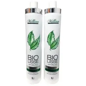 Bio Lisse Nature Liss Olive Wheat Oils Straightening Treatment 2x1L - Millian