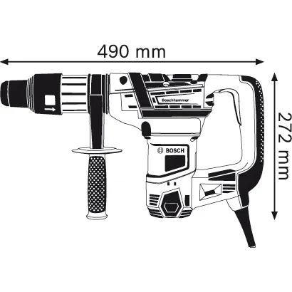 Bosch GBH 5-40 D SDS-Max Rotary Hammer