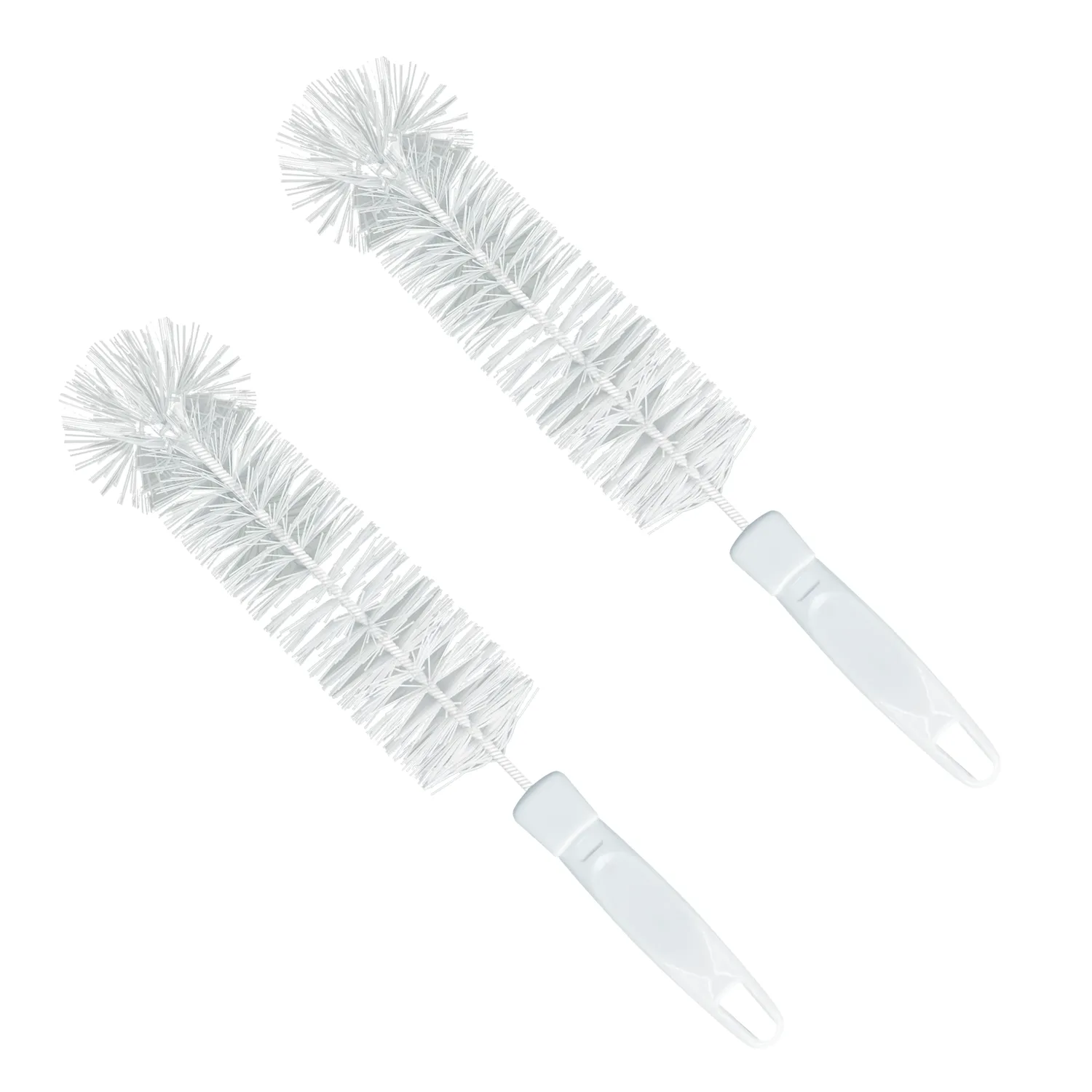 Bottle Brush, w/ Durable Poly Fiber Bristles - 2 Pack