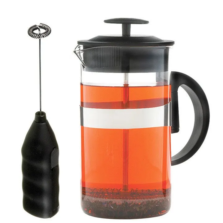 CAFÉ AU LAIT French Press Starter Set | OPEN BOX