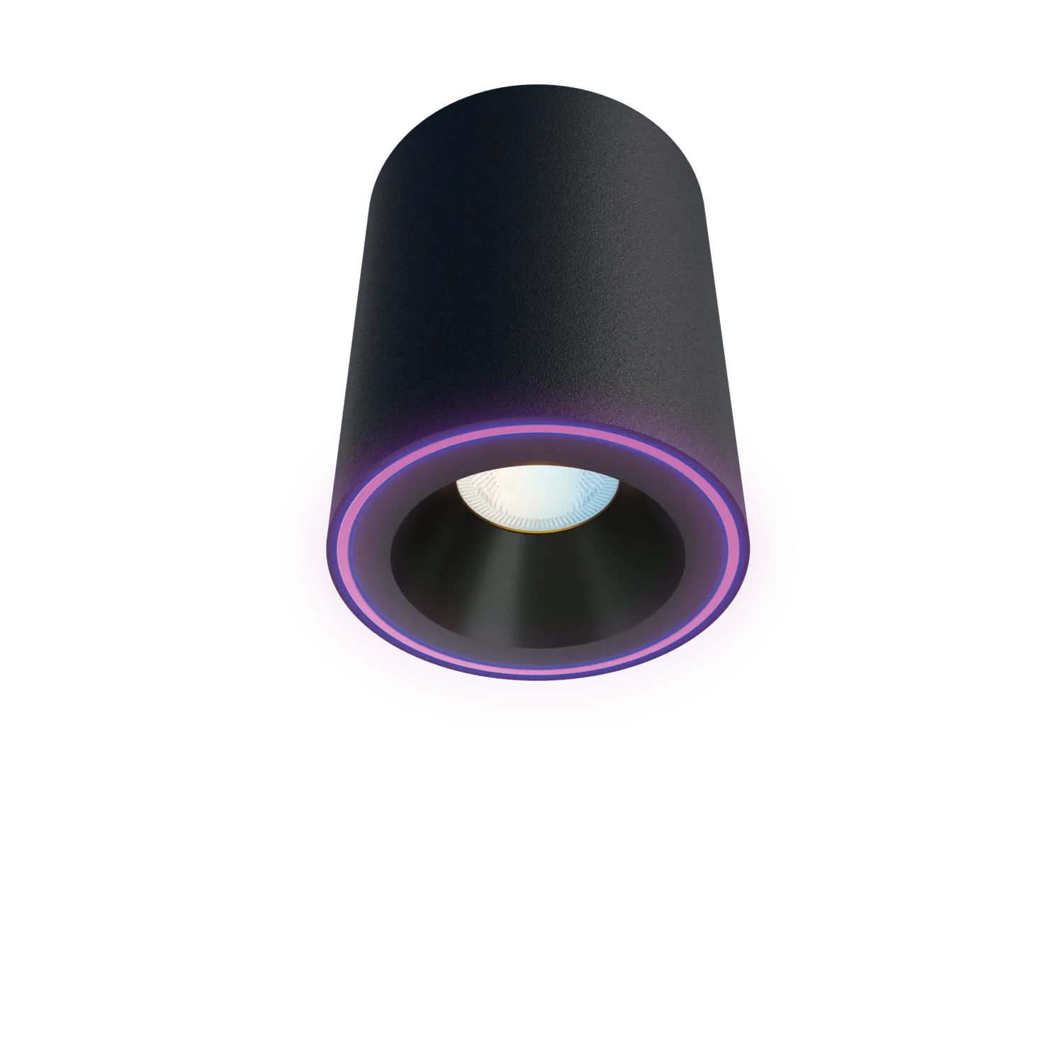 Calex Smart Halo LED Surface Spotlight - Black - RGB and Warm White