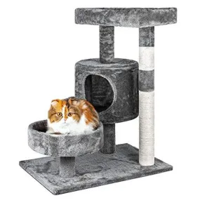 Cat Tree with Platform and Scratching Posts Cat Tower for Indoor Cats