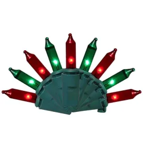 Celebrations Classic LED T5 Green/Red 100 ct String Christmas Lights 24.75 ft.