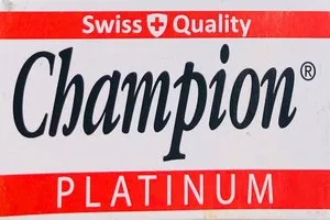 Champion - Platinum Double Edge Razor Blades - Pack of 5 Blades