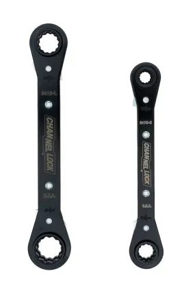 Channellock 841S 2PC SAE Ratcheting Combination Wrench Set