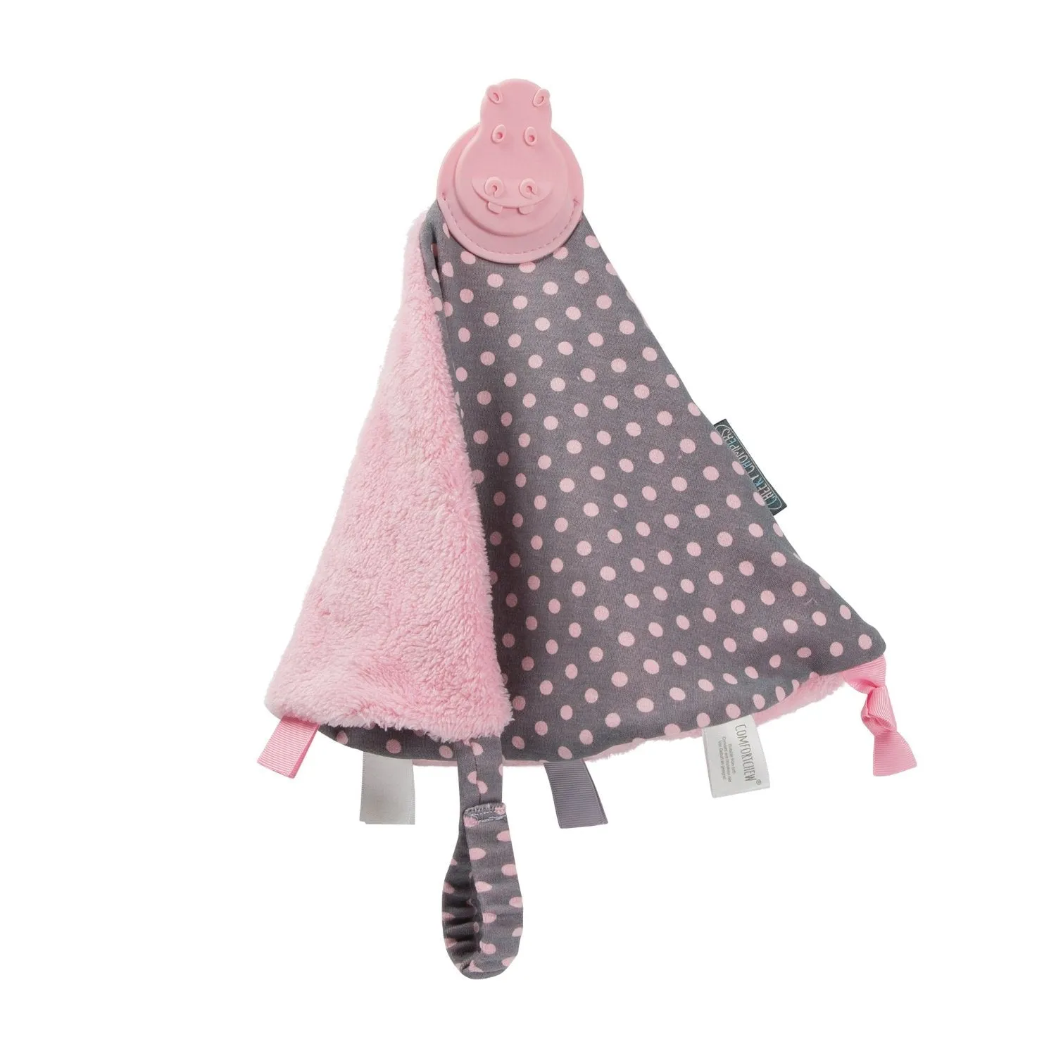 Cheeky Chompers Comfortchew - Polka Dot Pink