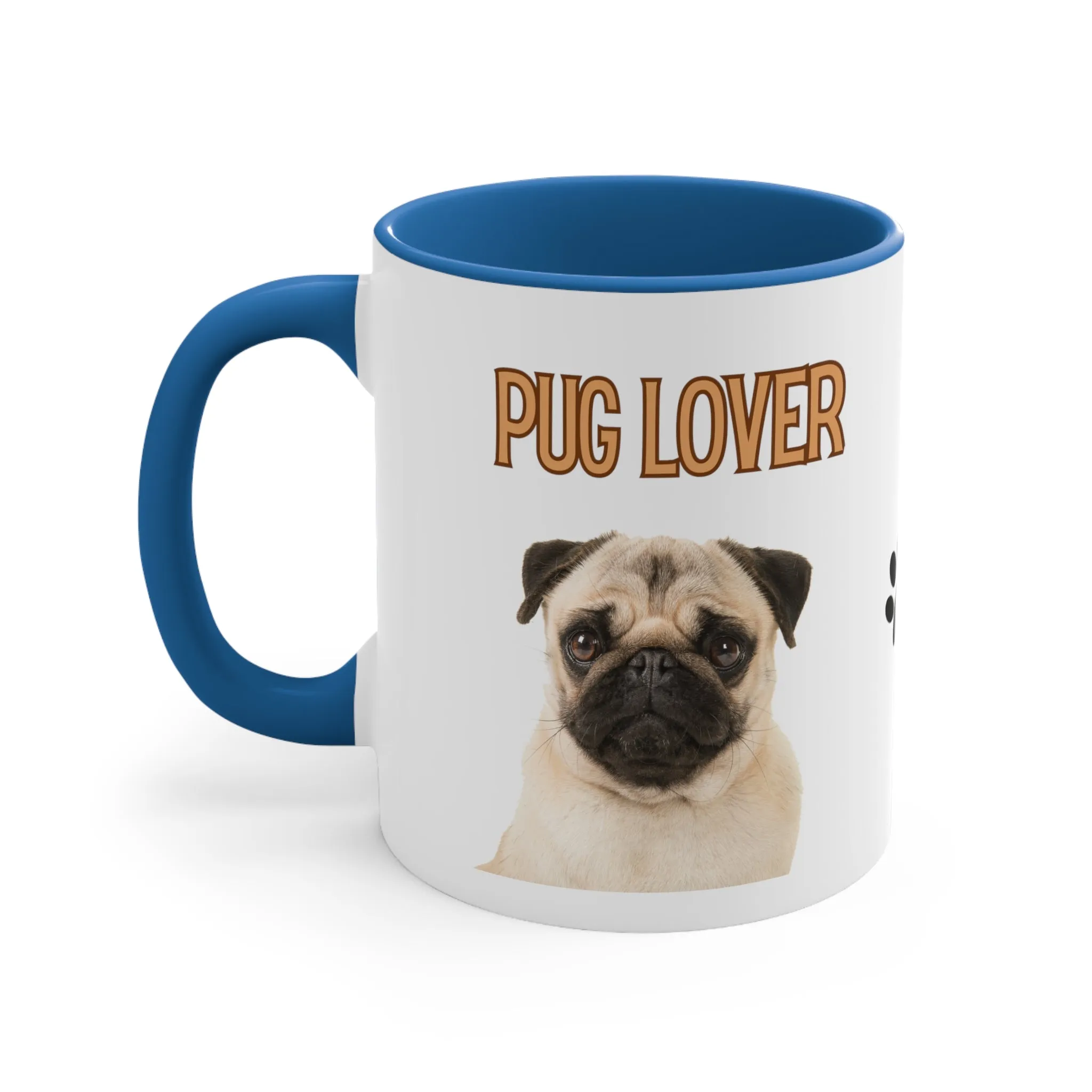 Classy Pug Lover Coffee Mug, 11oz Multi Colors