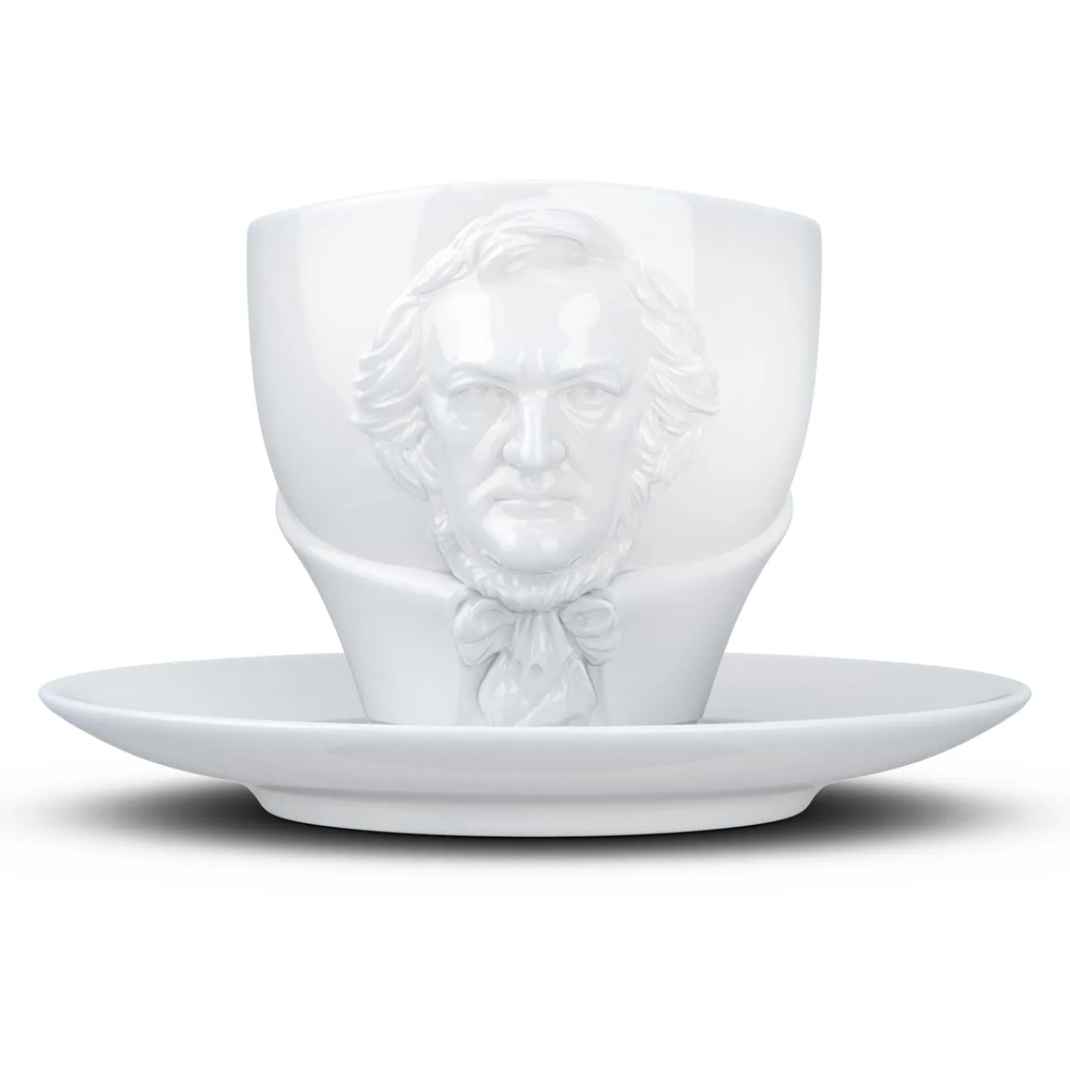 Coffee Cup with Saucer, Wagner Face, TALENT Collection