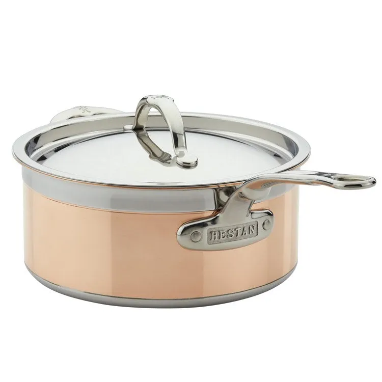 CopperBond 4-Quart Induction Copper Saucepan Pan