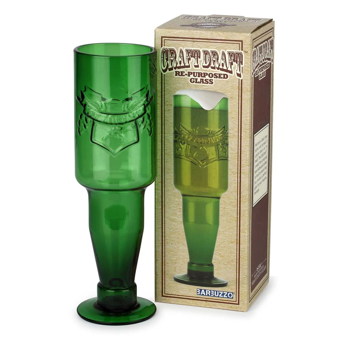 Craft Draft Repurposed Beer Bottle Glass