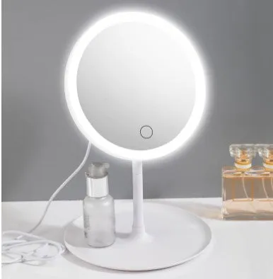 Crystal Clear View Smart Touch LED Makeup Mirror