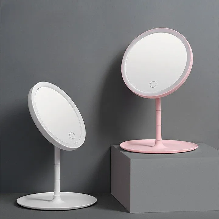 Crystal Clear View Smart Touch LED Makeup Mirror