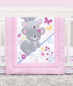 Cuddletime Koala Hugs 5 Pcs Bedding Set