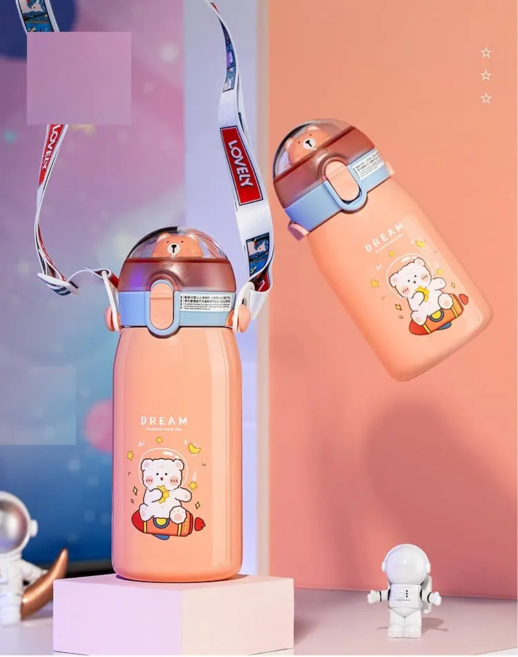 Cute Bear Premium Water Bottle ABL-2031 for Kids 530ml