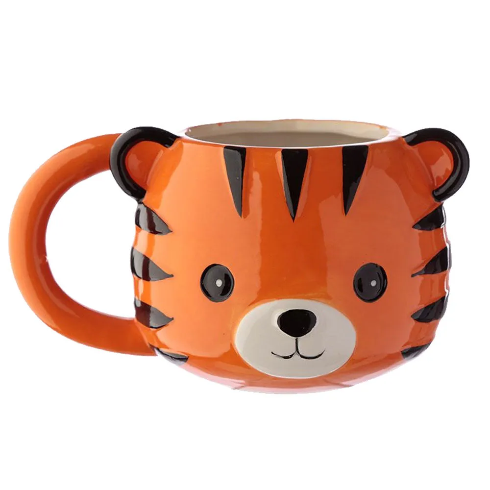 Cutiemal Tiger Head Mug