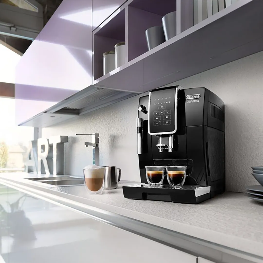 DeLonghi ECAM350.15.B Dinamica Black Fully Automatic Coffee Machine