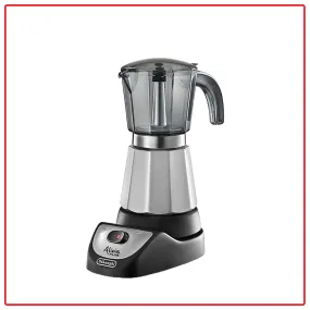 DeLonghi EMKM6.B Alicia Plus Electric Moka Pot